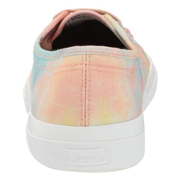 SUPERGA Womens Orange Traction Eyelets Logo Fantasy Cotu Athletic Sneakers 39.5 - Picture 2 of 4